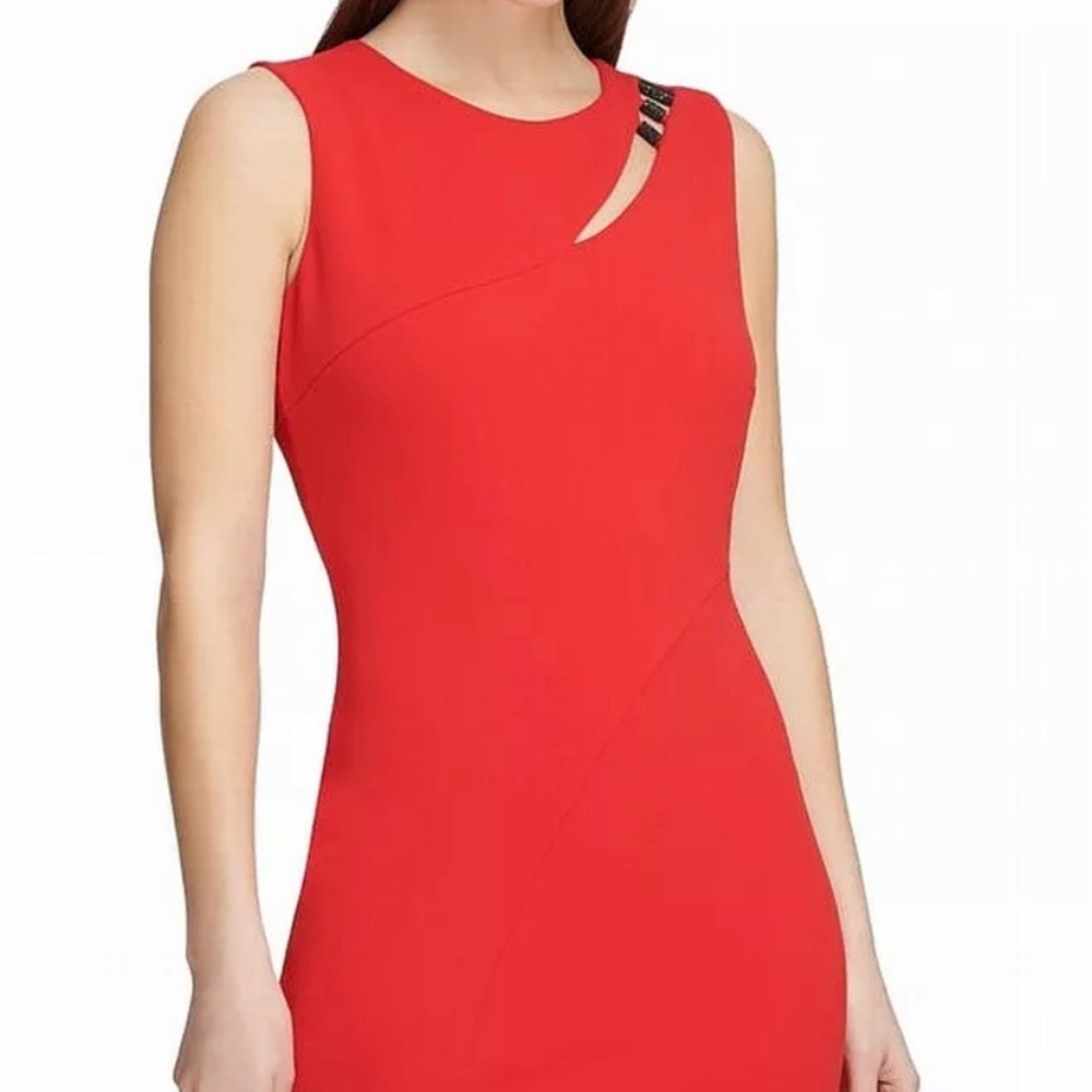 DKNY Women's Dress Red Size 12